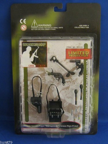 1/6 Scale German Assault Pistol "Sturmpistole" / 27mm Flare Pistol