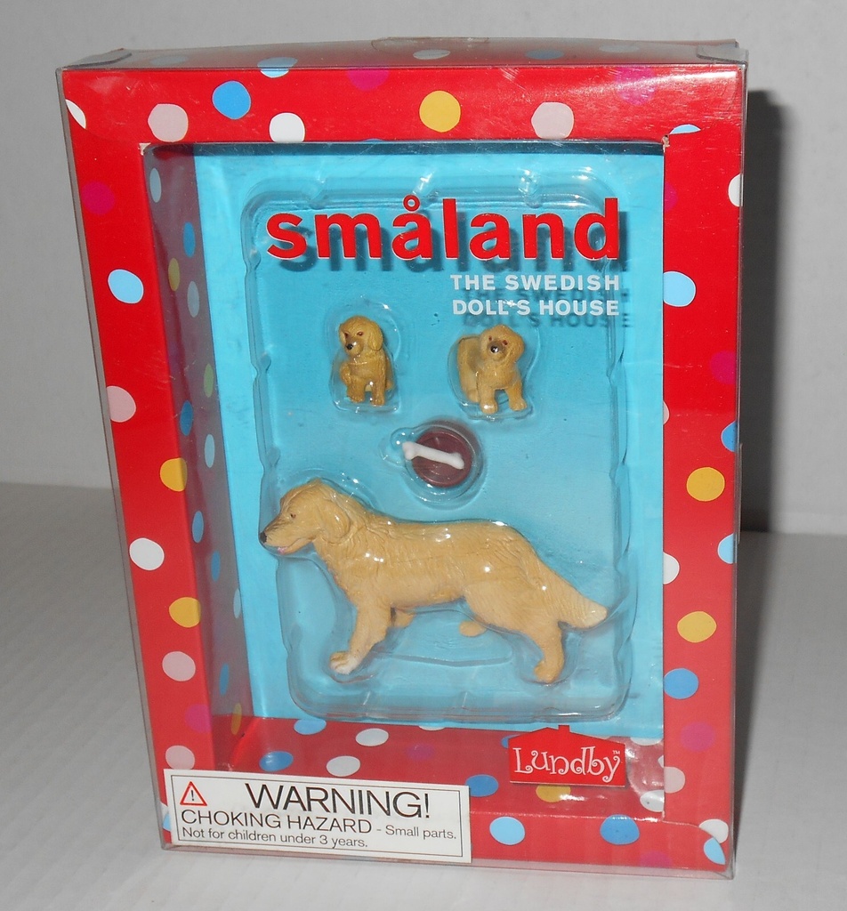 Lundby Smaland Dog Family