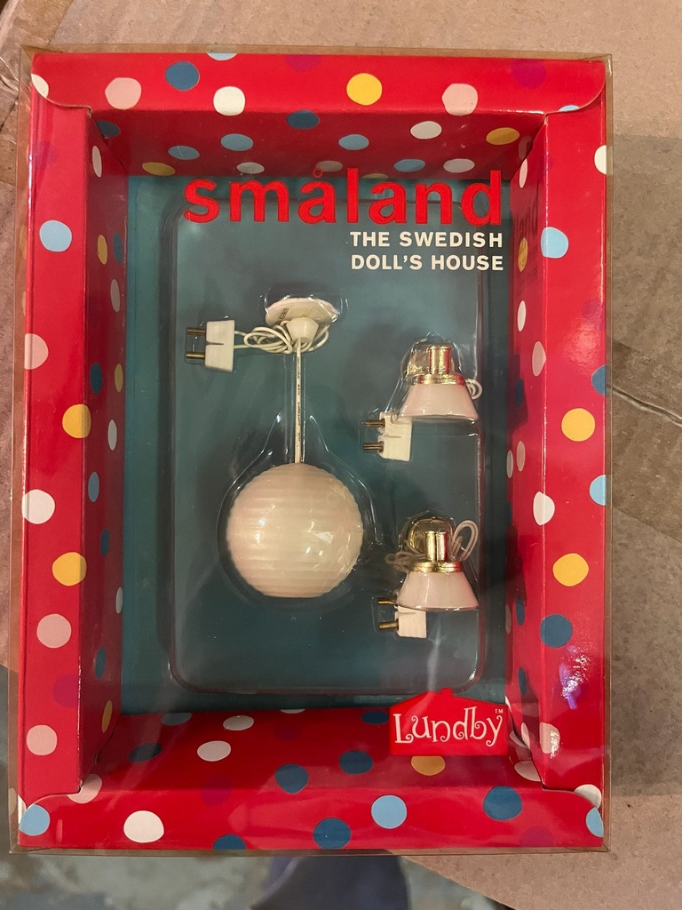 Lundby Smaland Globe and wall light kit