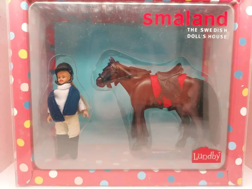 Lundby Smaland Girl & Horse Set
