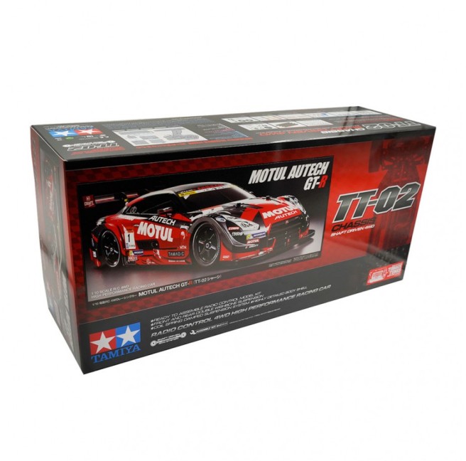 Tamiya TT-02 Motul Autech GT-R 4WD Elektro RC Auto Bausatz 1:10