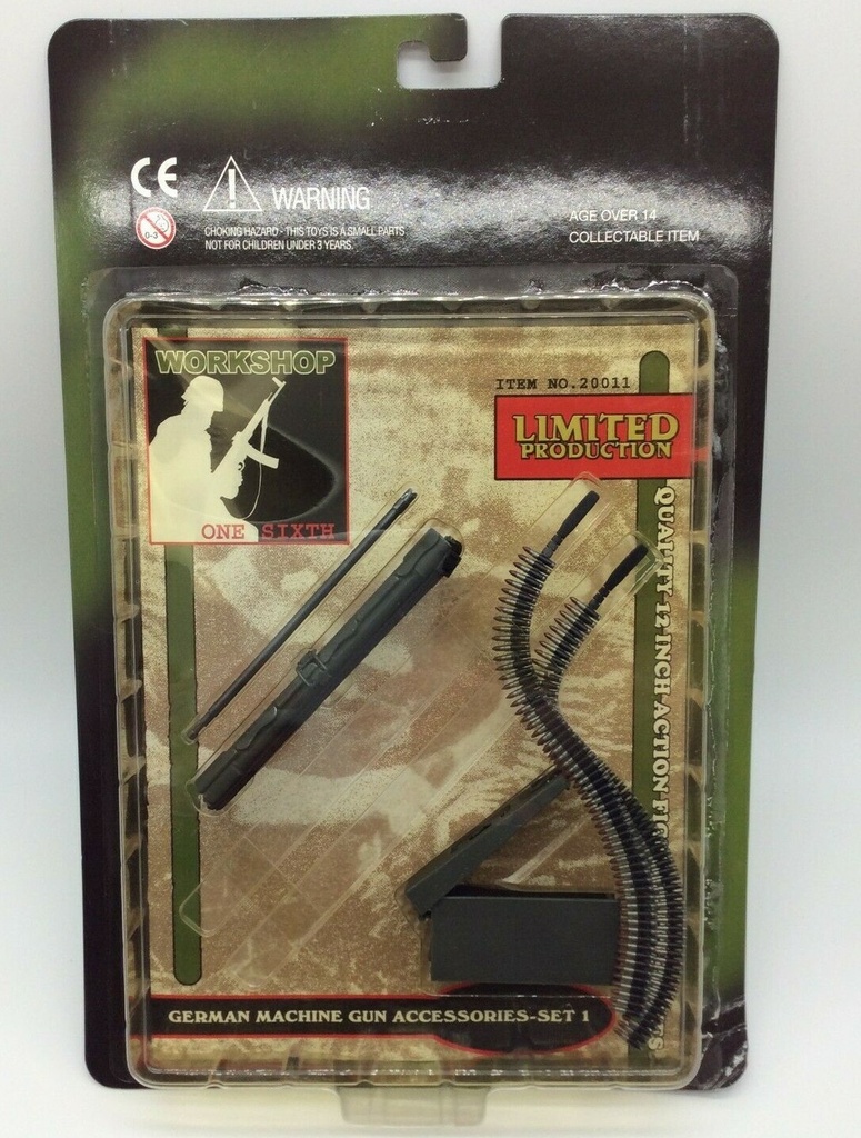 1/6 Scale Yellow Submarine Workshop #20011 German Machine Gun Accessories Set 1