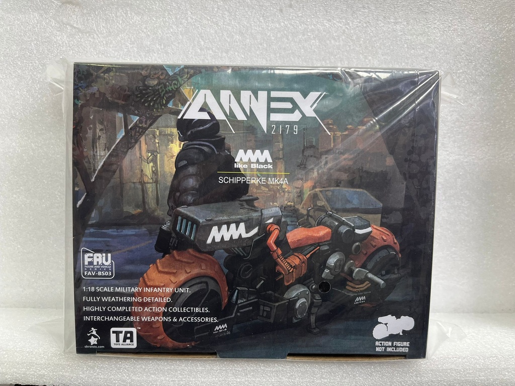 酸雨戰爭 ACID RAIN x AAAA like Black x ANNEX 2179 FAV-BS03 1/18 Schipperke MK4A