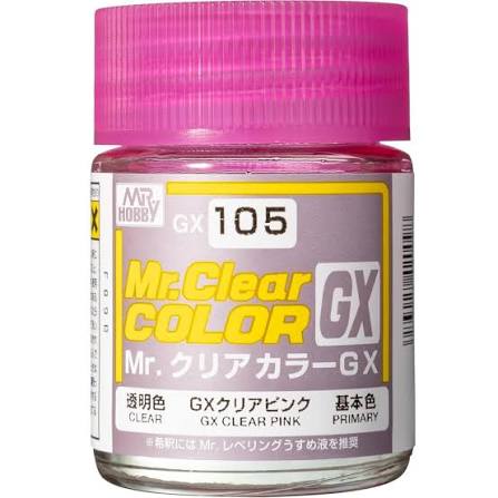 GSI Mr.Hobby Mr.Color GX105 Clear Pink 18ml