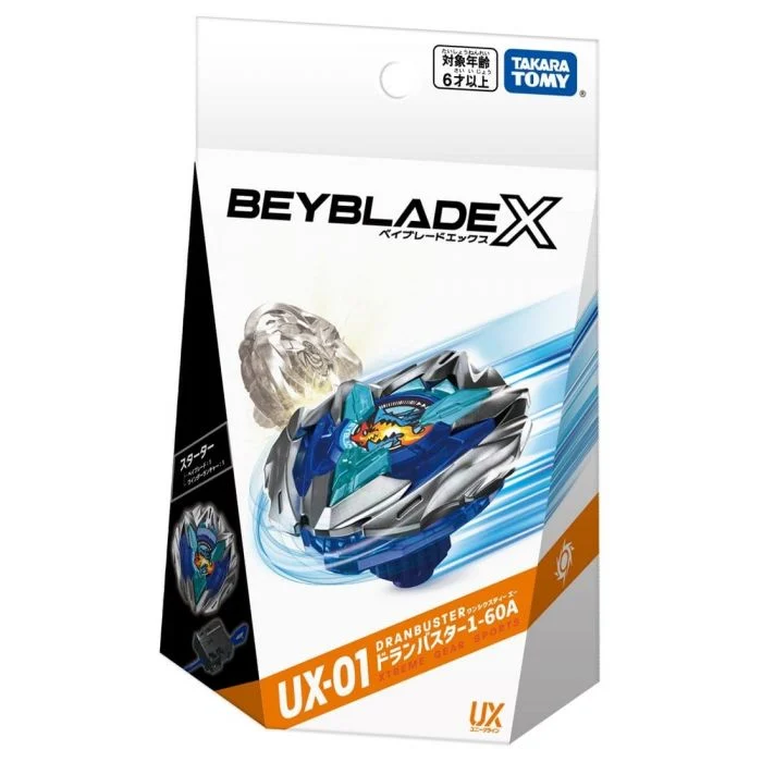Takara Tomy Beyblade X - UX-01 Dran Buster 1-60A Set