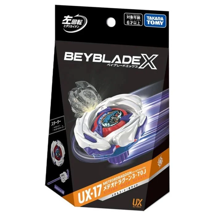 Takara Tomy Beyblade X - UX-17 Starter Meteor Dragoon 3-70J