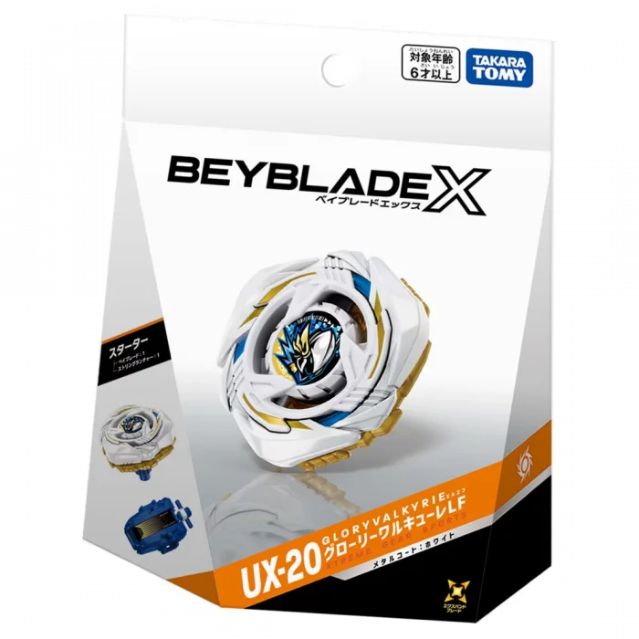 Takara Tomy Beyblade X - UX-20 Starter Glory Valkyrie LF