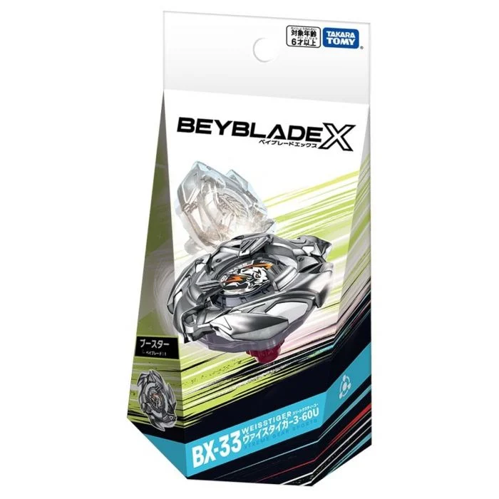 Takara Tomy Beyblade X - BX-33 Weiss Tiger 3-60U