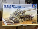 外盒 濕水 處理價 Italeri 1/35 USA M110A2 Heavy Self-Propelled Gun