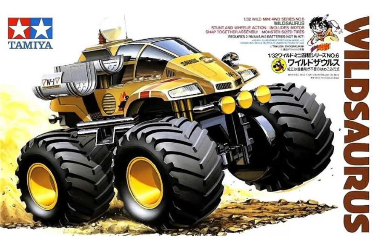 Tamiya 17006 1/32 Mini 4WD Wildsaurus