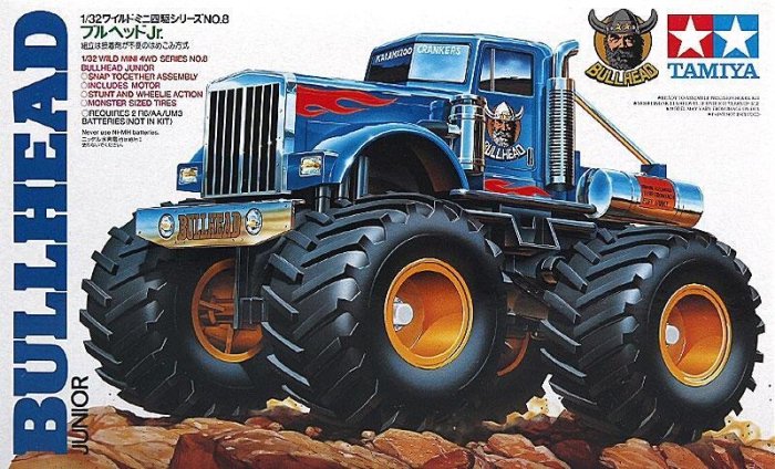 Tamiya 17008 1/32 Mini 4WD Bullhead Jr. 