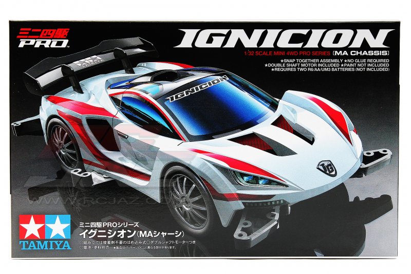 Tamiya 迷你四驅車 1/32 MINI 4WD 18657 Ignicion MA 底盤 