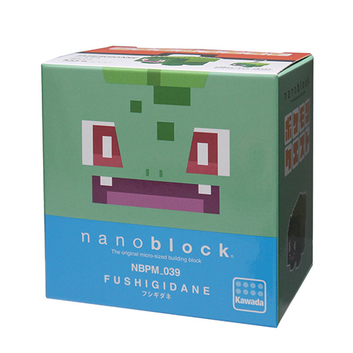 Kawada NBPM-039 nanoblock Pokemon Quest Bulbasaur 
