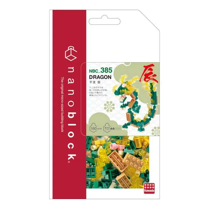 Kawada NBC-385 nanoblock Chinese Zodiac Sign Dragon
