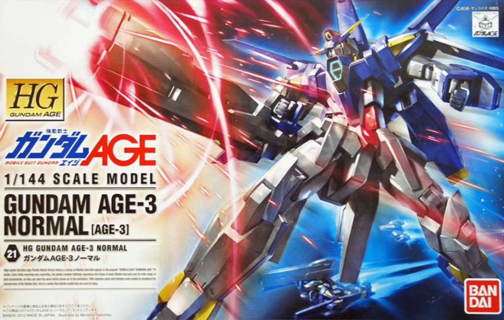 HG 1/144 高達 AGE-3 普通型