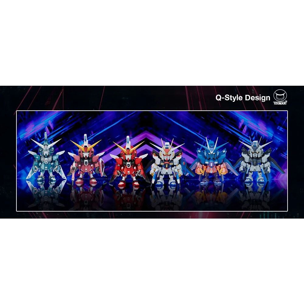 [QMSV mini] 盲盒 -  突擊自由高達 & 無限正義高達