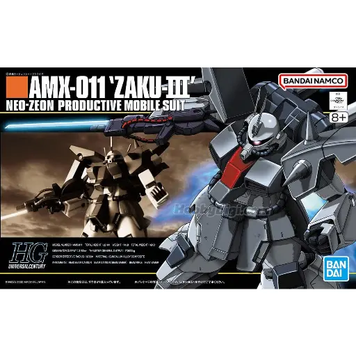 [BA-631404] HGUC 1/144 渣古III