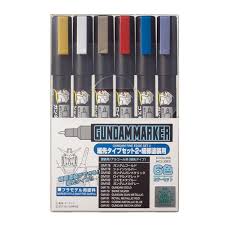 [MR-505498] GSI GMS126 細部用高達筆六支組-2