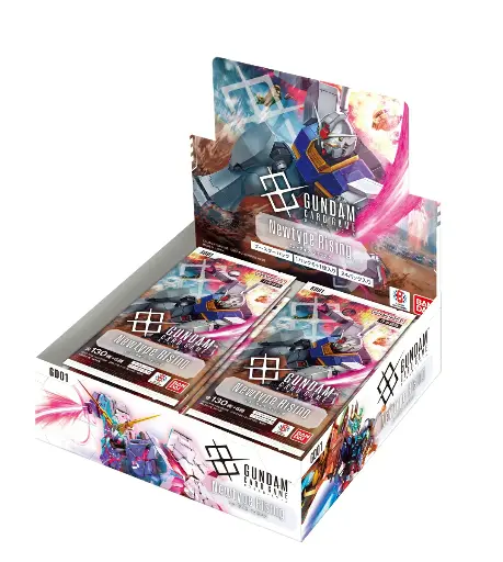 [BA-825279] Gundam Card Game Booster 1st Newtype Rising [GD01] (box of 24)