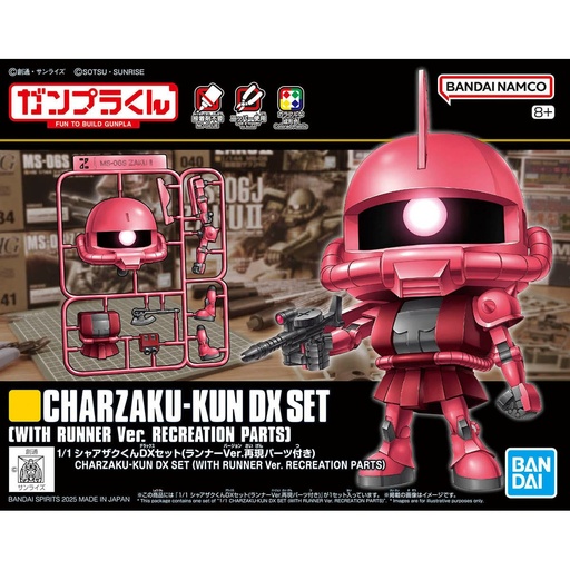[BA-685834] 1/1 CHARZAKU-KUN DX SET (WITH RUNNER Ver. RECREATION PARTS)