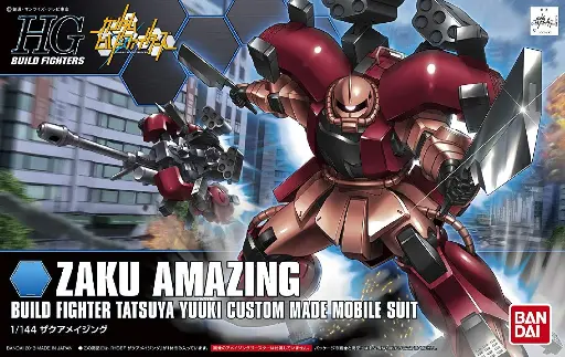 [BA-554314]  HGBF  1/144 Gundam Build Fighters Zaku Amazing