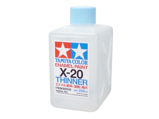 [TA-067510] Tamiya 80040 Tamiya Color Enamel Paint X-20 Thinner 250ml
