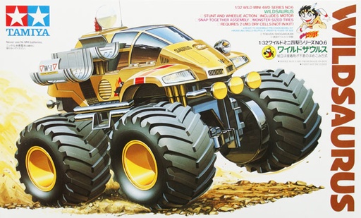 [TA-063789] Tamiya 17006 1/32 Mini 4WD Wildsaurus