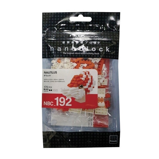 [KA-204696] Kawada NBC-192 nanoblock NAUTILUS