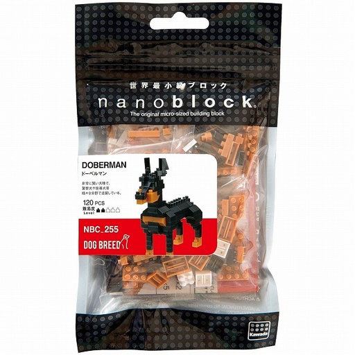 [KA-209448] Kawada NBC-255 nanoblock Doberman