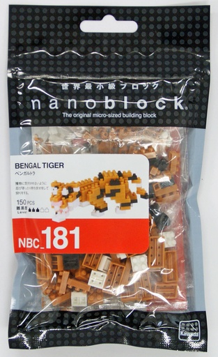 [KA-202418] Kawada NBC-181 nanoblock BENGAL TIGER