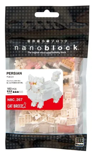[210826] 河田 NBC-267 拼裝迷你積木 波斯貓 