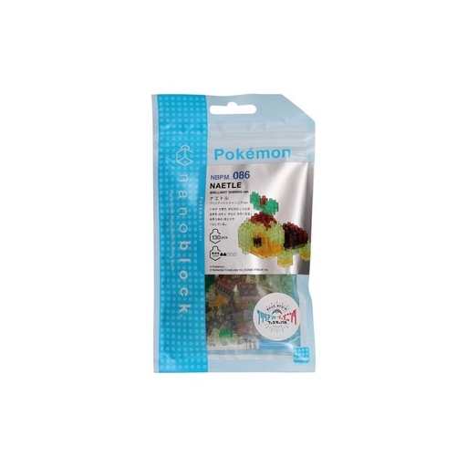 [KA-223154] Kawada NBPM-086 nanoblock Pokemon Naetle (Brilliant Shining Version)