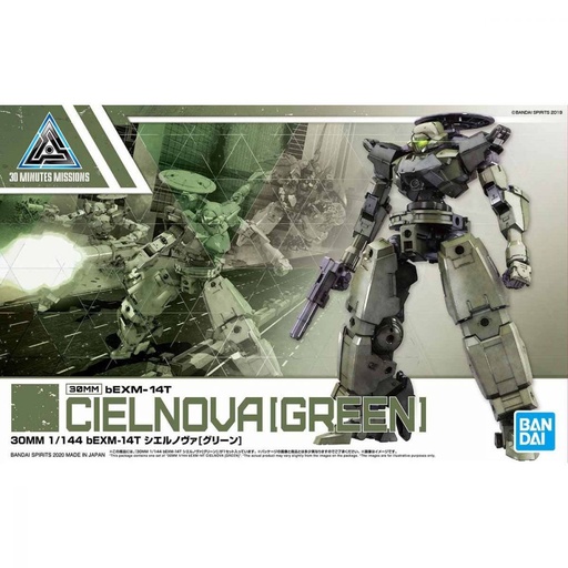 [BA-602527] 30 Minutes Missions 1/144 bEXM-14T Cielnova (Green) 28