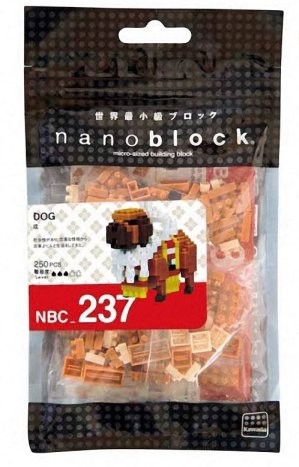 [KA-205686] Kawada NBC-237 nanoblock Dog