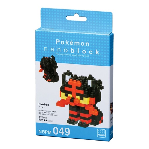 [KA-214534] Kawada NBPM-049 nanoblock Pokemon Nyabby