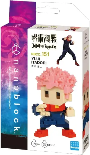 [KA-225448] Kawada NBCC-153 nanoblock Jujutsu Kaisen Yuji Itadori