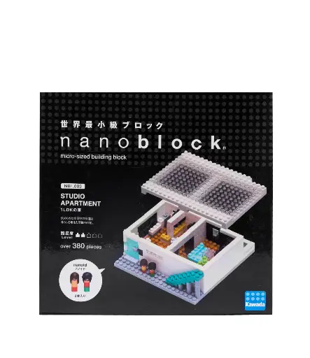 [KA-146989] Kawada NBI-003 nanoblock Studio Apartment
