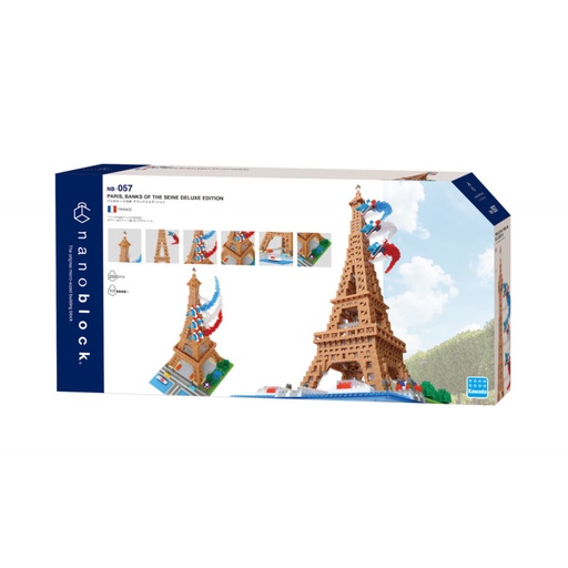 [KA-224427] Kawada NB-057 nanoblock Paris, Banks of the Seine Deluxe Edition