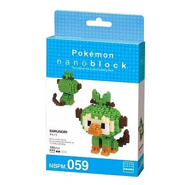 [KA-216101] Kawada NBPM-059 nanoblock Pokemon Sarunori
