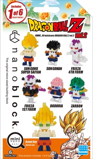 [KA-224441] Kawada NBMC-40 Nanoblock Mini nano Dragon Ball Z vol.2 Single Pack