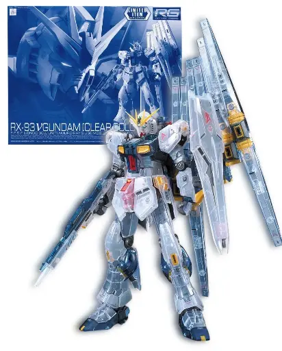 [BA-606150] RG 1/144 RX-93 NU GUNDAM (CLEAR COLOR)