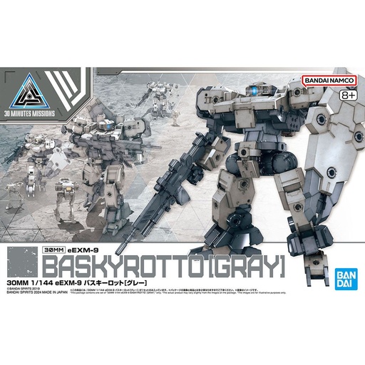 [BA-663108] 30MM 1/144 eEXM-9 Baskyrotto [Grey] 59