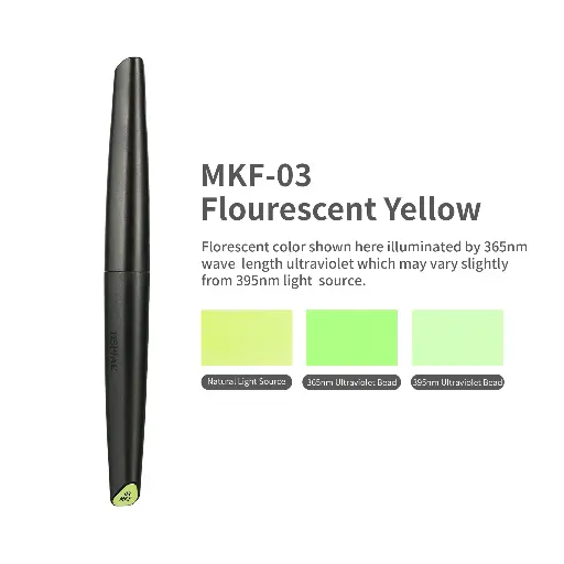 [DS-568598] DSPIAE MKF-03 Acrylic Paint Marker - Flourescent Yellow 