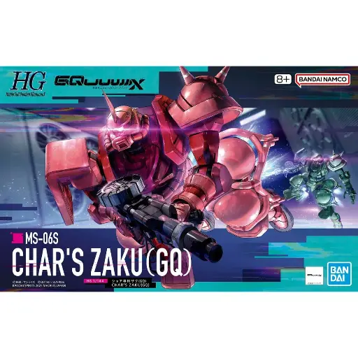 [BA-691903] HG 1/144 Char's Zaku(GQ) "Mobile Suit Gundam GQuuuuuuX"