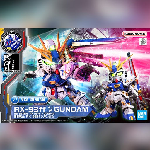 [BA-634177] SD Gundam BB RX-93FF NU GUNDAM (Gundam Side-F) (PB)