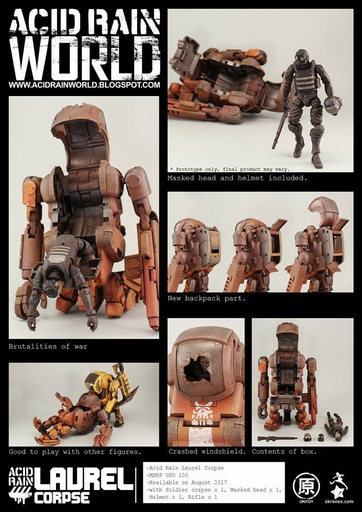 [TA-850596] Acid Rain Laurel Corpse With Pilot Action Figure
