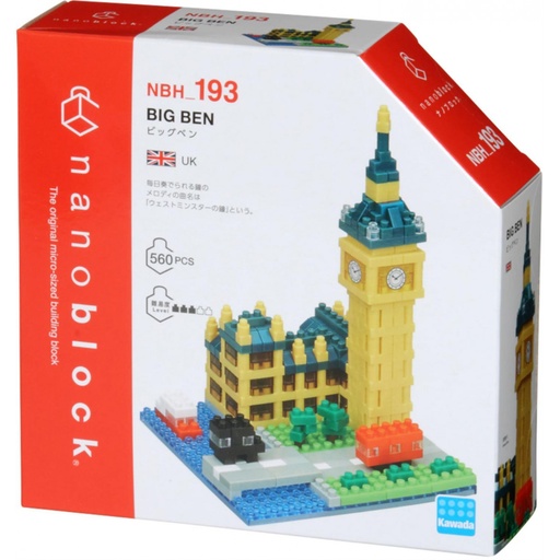 [KA-215470] Kawada NBH-193 nanoblock Big Ben
