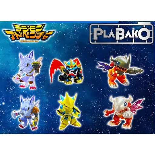 [BA-593144] PLABAKO Blind Box Digimon Adventure Vol.2 (Original Box of 8 Different Model)