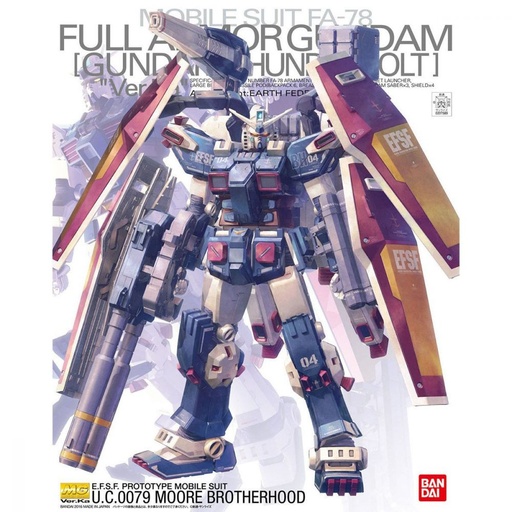 [BA-630490] MG 1/100 Full Armor Gundam (Gundam Thunderbolt Ver.) (Ver. Ka)