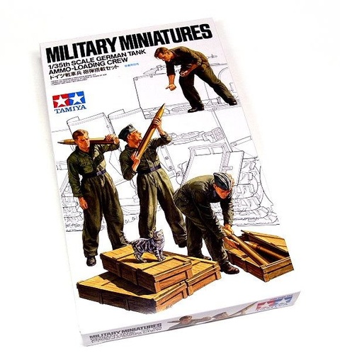 [TA-992355] Tamiya 35188 German Tank Ammo-Loading Crew Set Tamiya田宮雙星 35188 1/35 軍事模型德軍運炮彈兵